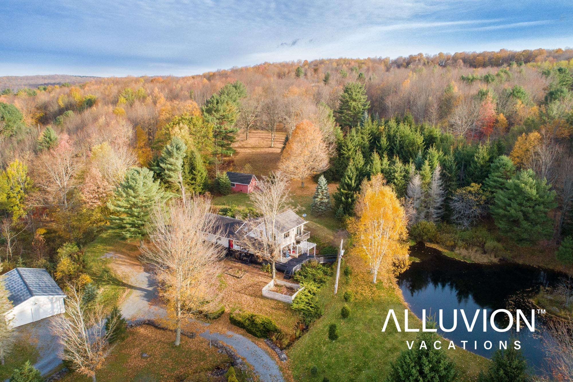 The Pond Life – A Brand New Airbnb Farmhouse in Upstate, NY – Presented by Alluvion Vacations – The Best Vacation Rentals in the Hudson Valley and Catskills