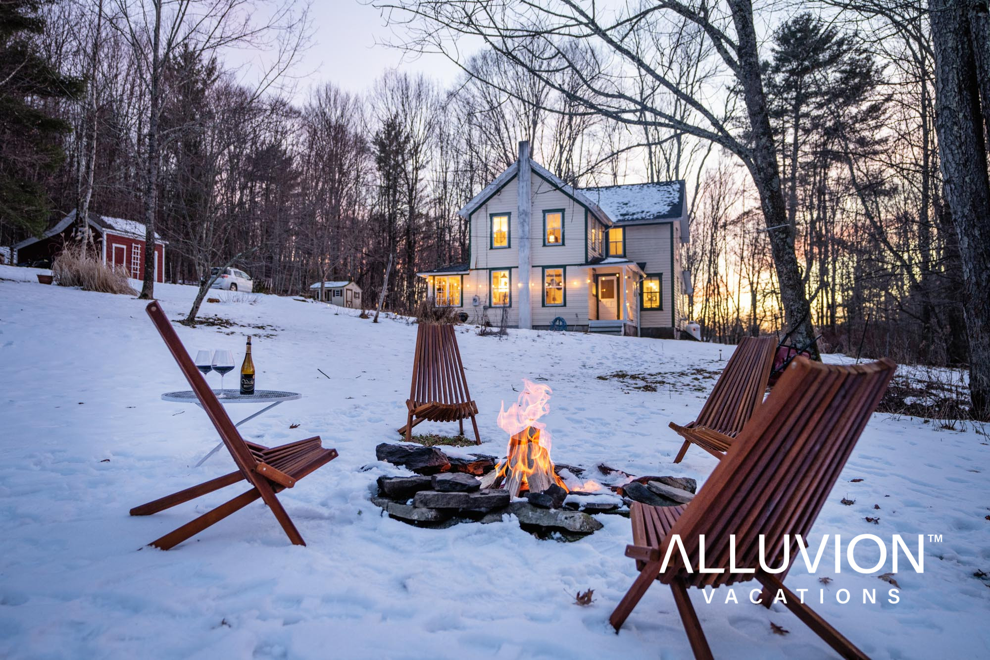 Experience Unforgettable Rustic Charm and Modern Flair at this Unique Catskill Mountains Farmhouse