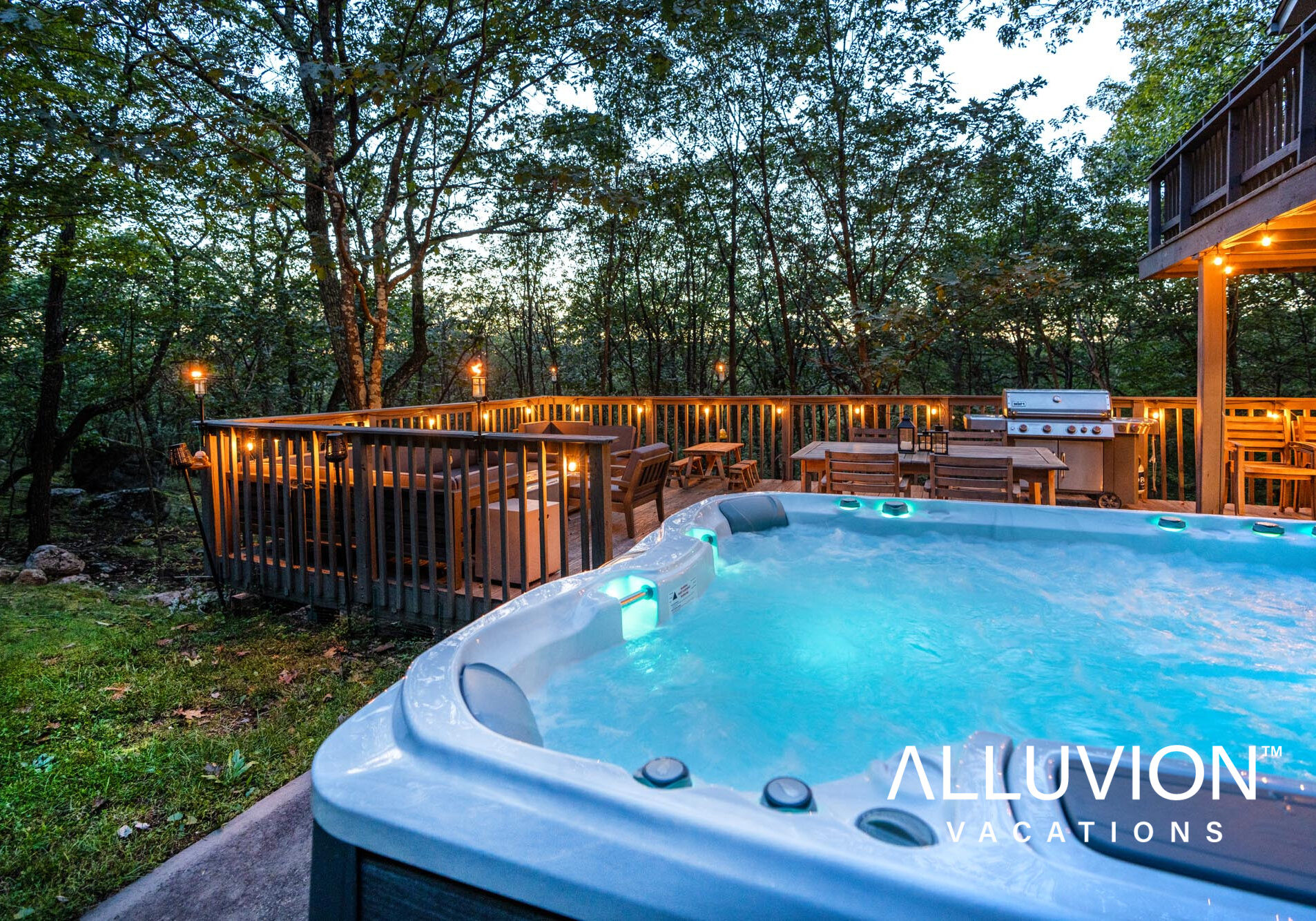 Book Your Stay at the Treetop Retreat with Hot Tub on Airbnb